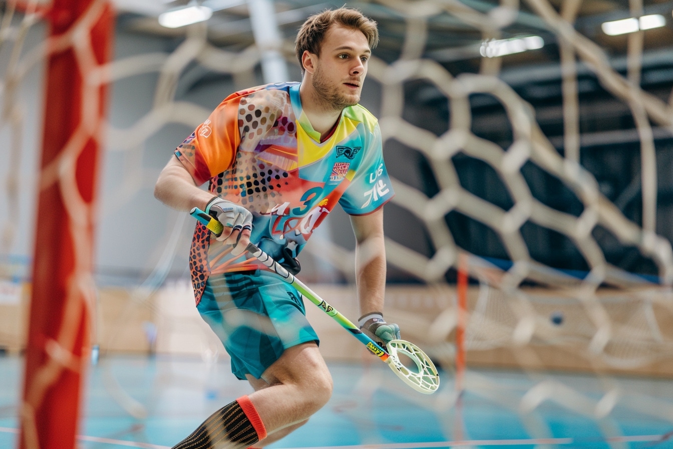 Le floorball permet une pratique facile et accessible à tous Le floorball permet une pratique facile et accessible à tous