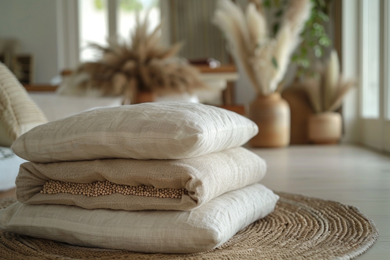 Les matériaux utilisés pour la fabrication des coussins de méditation
